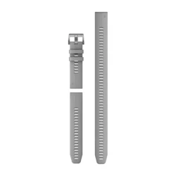 Silikonowy pasek Garmin QuickFit 22 mm (Zestaw nurkowy - 3 sztuki) - Powder grey [010-13113-03]