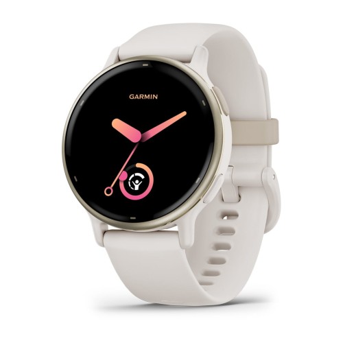 Garmin Vivoactive 5 to nowoczesny smartwatch wyposażony w ekran AMOLED w rozmiarze 1,2" oraz działający na baterii do 11 dni.