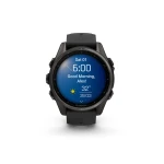 Fenix8_43_HR_Carbon_Black_Front_0009_fenix8_morning_report_clear_sunny.webp
