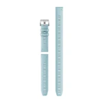 Silikonowy pasek Garmin QuickFit 22 mm (Zestaw nurkowy - 3 sztuki) - kolor lazurowy [010-13357-00]