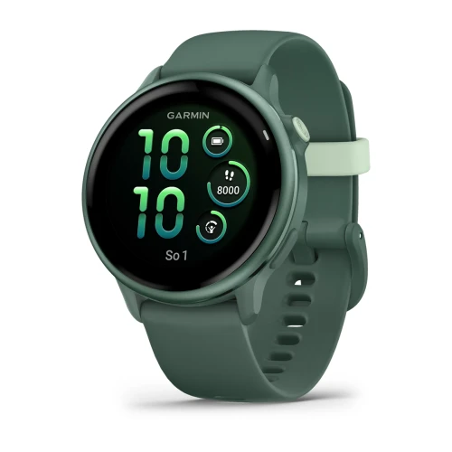 Garmin Vivoactive 6 to nowoczesny smartwatch wyposażony w ekran AMOLED w rozmiarze 1,2" oraz działający na baterii do 11 dni.