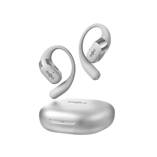 Słuchawki Shokz OpenFIt 2 + Srebrne 2.webp