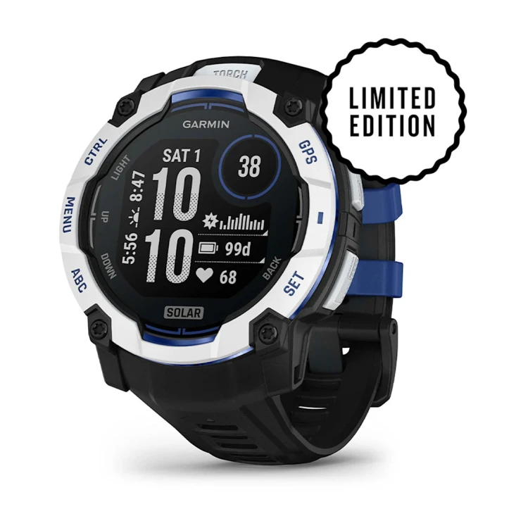 Instinct 3 to wytrzymały smartwatch GPS, który został zaprojektowany z myślą o sprostaniu każdemu wyzwaniu.