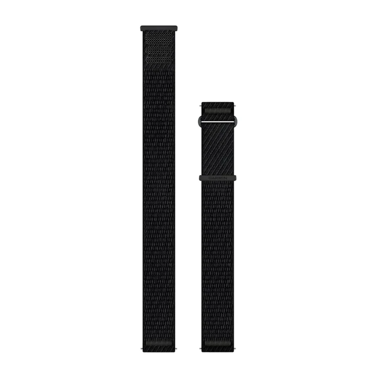 Lekki, materiałowy pasek ComfortFit w rozmiarze 22mm z mechanizmem szybkiej zmiany.