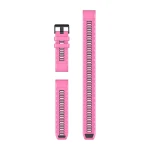 Silikonowy pasek Garmin QuickFit 26 mm (Zestaw nurkowy - 3 sztuki) - kolor Pink aurora [010-14409-02]