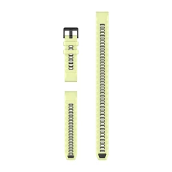 Silikonowy pasek Garmin QuickFit 22 mm (Zestaw nurkowy - 3 sztuki) - kolor Citron [010-14411-01]