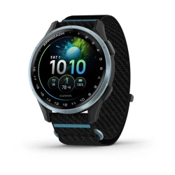 Garmin Approach J1  - Aluminiowa ramka w kolorze Cloud Blue z czarnym paskiem [010-03898-00]