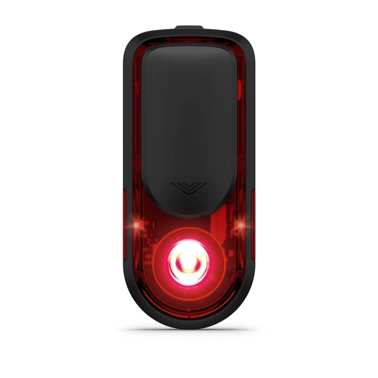 Radar rowerowy RearVue 820 to nowoczesny radar o szerszym polu widzenia i mocnym tylnym światłem.
