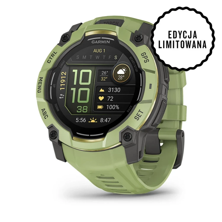 Instinct 3 to wytrzymały smartwatch GPS, który został zaprojektowany z myślą o sprostaniu każdemu wyzwaniu.