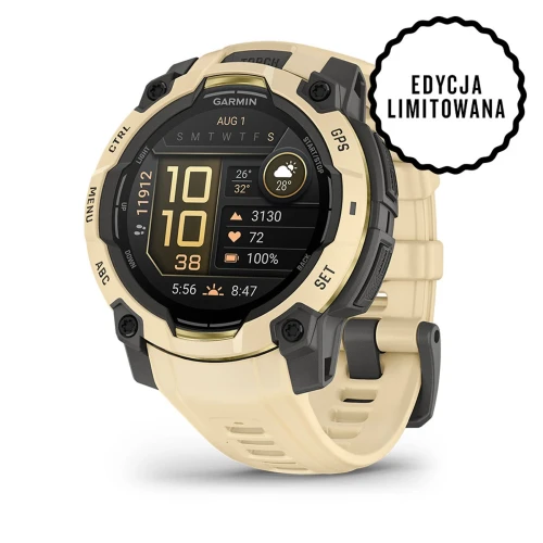 Instinct 3 to wytrzymały smartwatch GPS, który został zaprojektowany z myślą o sprostaniu każdemu wyzwaniu.