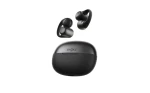 Shokz OpenDots 2 to lekkie słuchawki z klipsem o otwartej budowie.