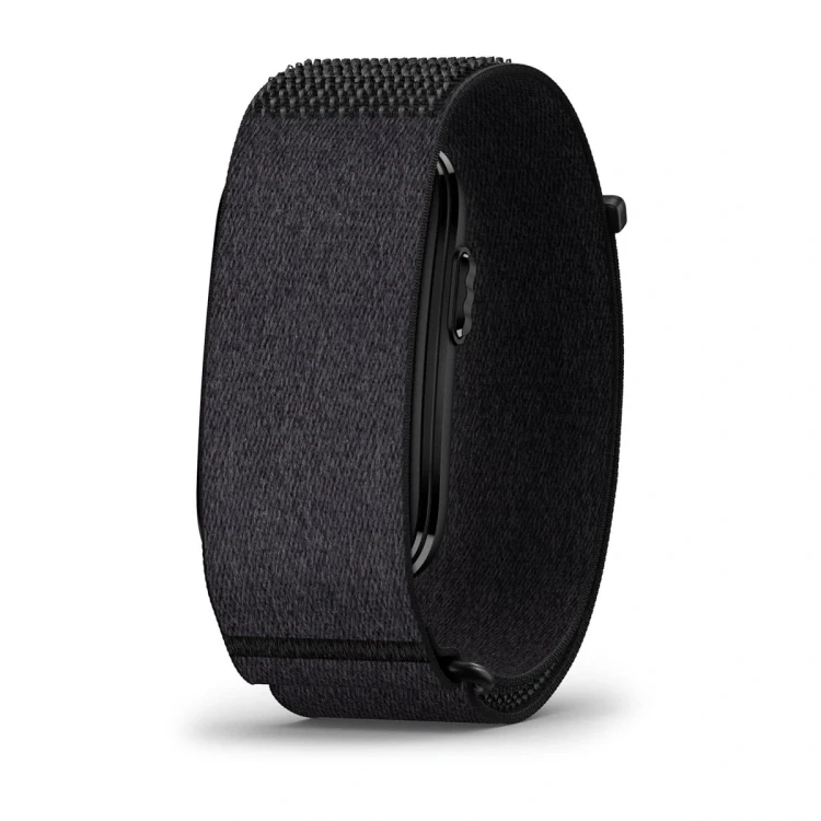 Garmin CIRQA to dyskretna opaska bez wyświetlacza do całodobowego monitorowania zdrowia, snu i aktywności. Do 10 dni pracy baterii, bez opłat subskrypcyjnych.