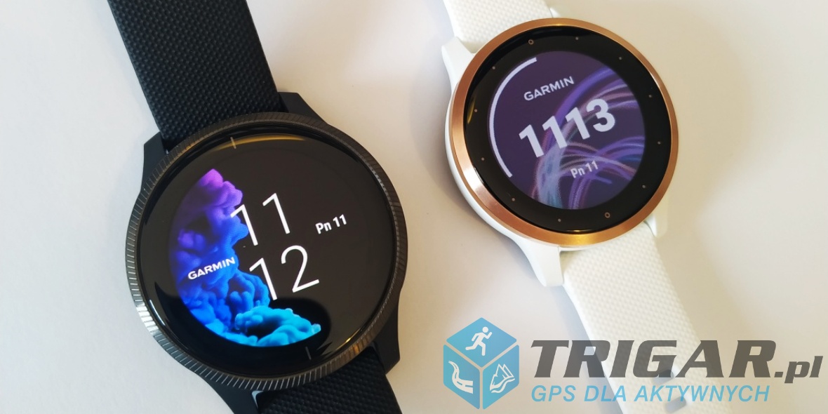Porównanie ekranów Venu i Vivoactive 4s