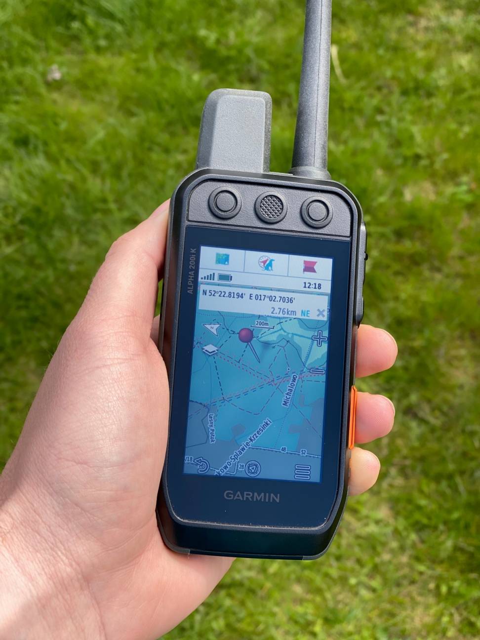Garmin Alpha dla psa 