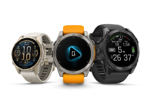 Zegarek Garmin Fenix 8 w trzech wielkościach koperty