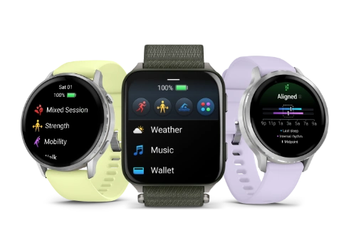 Na obrazku zegaerk Garmin Venu 4 oraz Venu X1