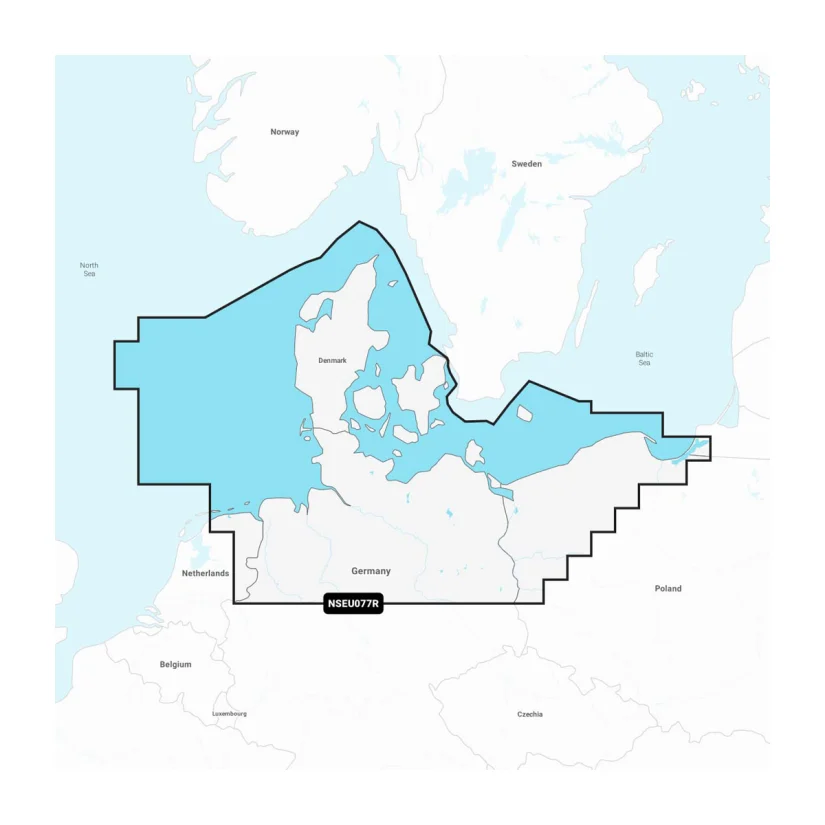 Mapa Garmin Navionics+ Zalew Szczeciński i Niemcy
