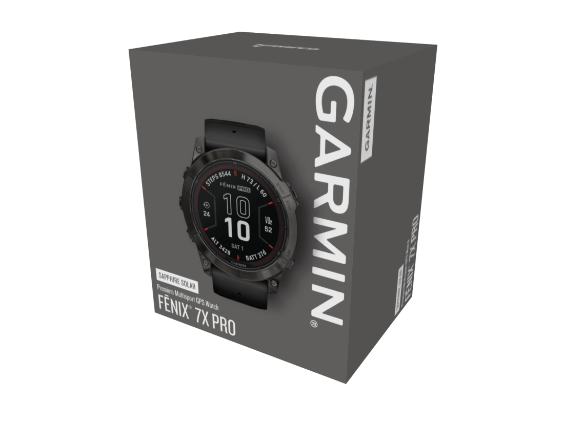 Kartonik z zegarkiem Garmin Fenix 7X Pro Sapphire