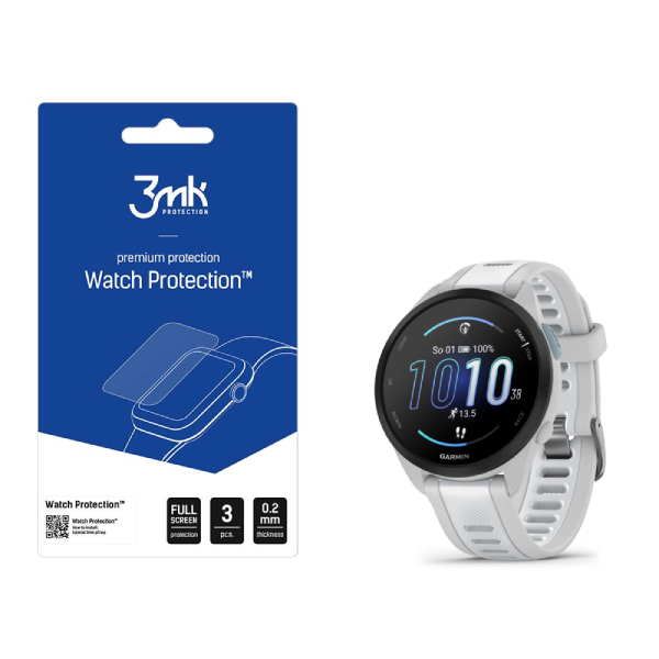 Szkło ochronne na ekran Garmin Forerunner 165 3mk Watch Protection (3 szt)
