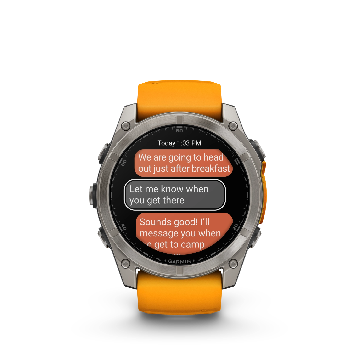 Fenix8_51_HR_Titanium_SparkOrange_Front_0008_fenix8_messenger_message_thread.webp