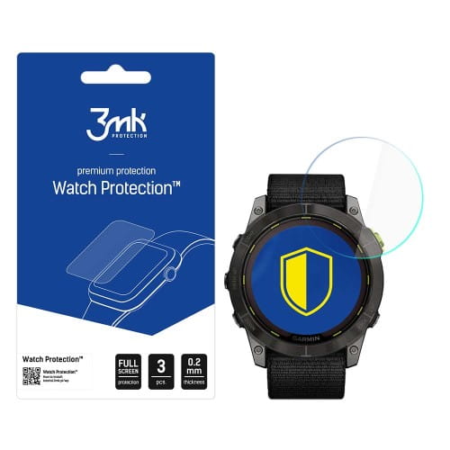 Szkło ochronne na ekran Garmin Enduro 3 - 3mk Watch Protection (3 szt)