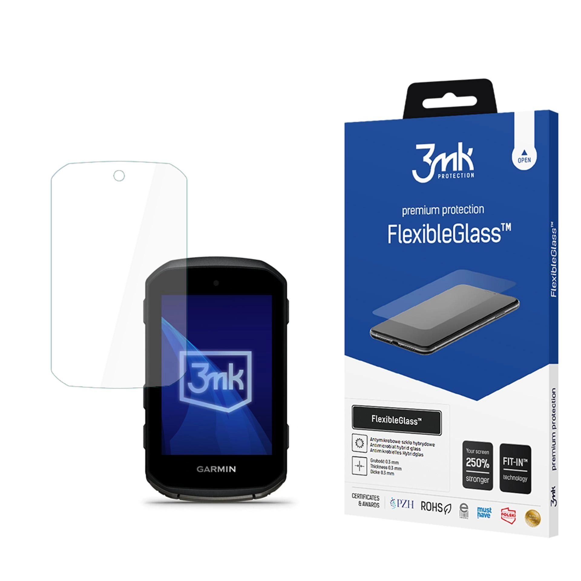 Szkło hybrydowe do Garmin Edge 550/850 3mk FlexibleGlass (1szt)